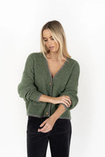 Humidity - Romi Cardi, Green/Grey