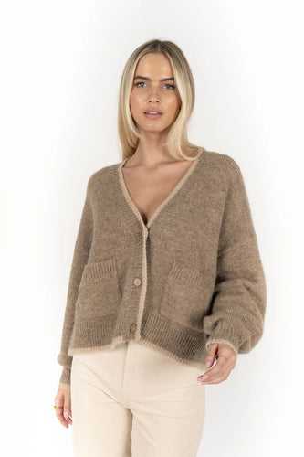 Humidity - Romi Cardi, Hazelnut/Cream