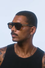 Isle Of Eden - Remi Sunglasses, Black/Brown
