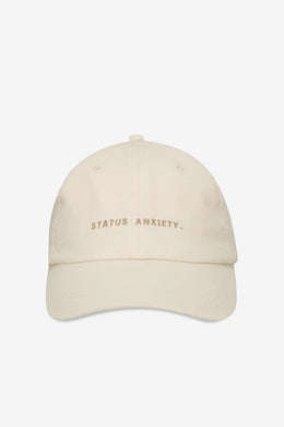 Status Anxiety - Status Anxiety Logo Cap, Cream