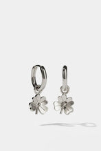 Meadowlark - Lucky Clover Charm Earrings, Sterling Silver