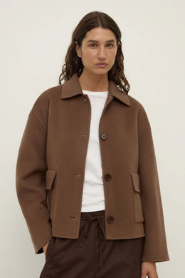 Assembly Label - Mya Wool Jacket, Milk Choc