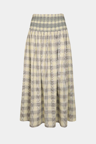 Ruby - Anastasia Skirt, Sage Tartan