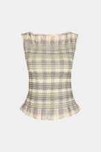 Ruby - Anastasia Tank, Sage Tartan