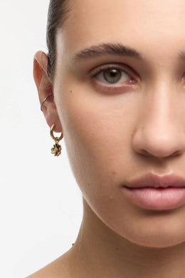 Meadowlark - Lucky Clover Charm Earrings, Sterling Silver