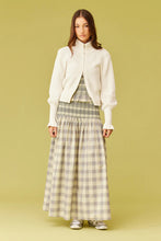 Ruby - Anastasia Skirt, Sage Tartan