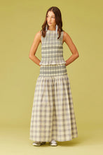 Ruby - Anastasia Tank, Sage Tartan