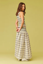 Ruby - Anastasia Tank, Sage Tartan