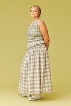 Ruby - Anastasia Tank, Sage Tartan