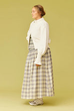 Ruby - Anastasia Skirt, Sage Tartan
