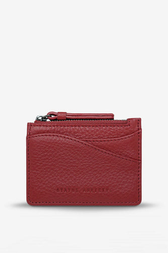 Status Anxiety - Hearts Still Beating Wallet, Rouge