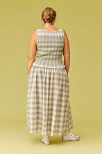 Ruby - Anastasia Skirt, Sage Tartan