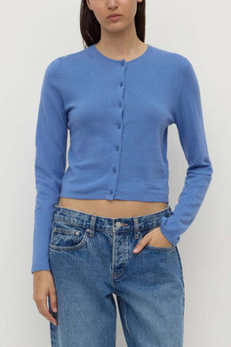 Assembly Label - Tilly Cotton Cashmere Cardigan, Drift