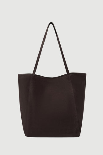 Assembly Label - Paige Suede Tote Bag, Ganache