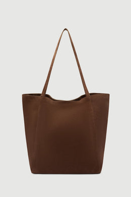 Assembly Label - Paige Suede Tote Bag, Amaro
