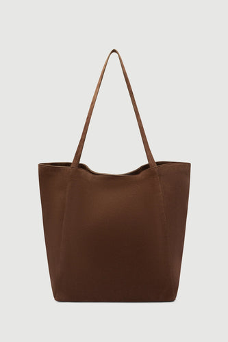 Assembly Label - Paige Suede Tote Bag, Amaro