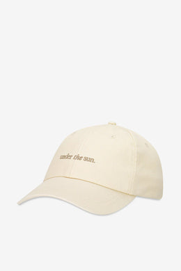 Status Anxiety - Under The Sun Cap, Cream