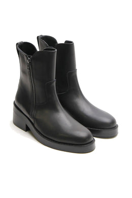 La Tribe - Double Zip Joni Boot, Black