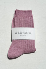 Le Bon Shoppe - Her Socks Lurex, Sparkling Rose