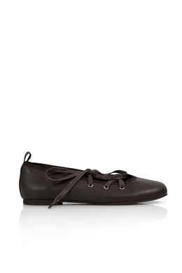 Commonplace – Lacey Ballet Flat, Choc
