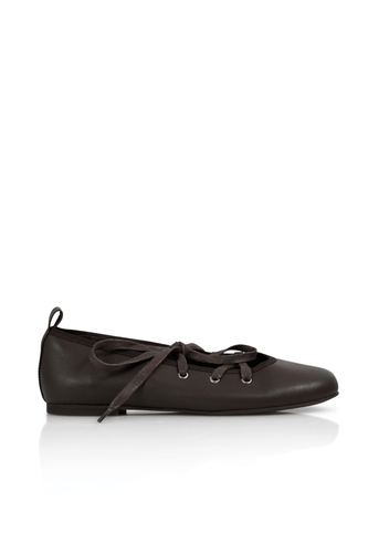 Commonplace – Lacey Ballet Flat, Choc