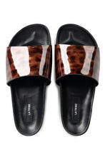 La Tribe - Platform Slide Animal, Black