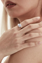 Stolen Girlfriends Club Jewellery - Baby Claw Ring, Sterling Silver/ Blue Lace Agate