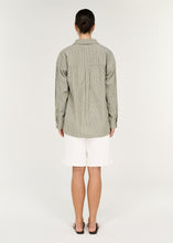 Staple The label - Lisara Oversized Shirt, Khaki/White