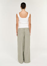 Staple The Label -  Lisara Relaxed Pant, Khaki/White