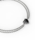 Stolen Girlfriends Club Jewellery - Love Claw Bracelet, Onyx / Sterling Silver