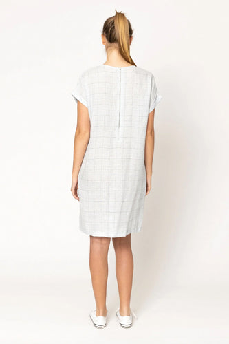 Two by Two - Del Mar Dress, Blue Check