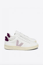 Veja - V 12 Leather Sneaker, Extra White Parme Magenta