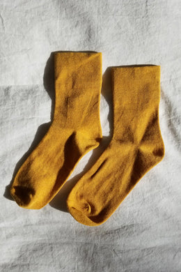 Le Bon Shoppe - Sneaker Socks, Marigold