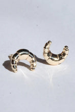 Meadowlark - Croissant Stud Earrings, Gold Plated