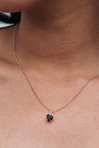 Meadowlark Broken Heart Charm Necklaces - Sterling Silver