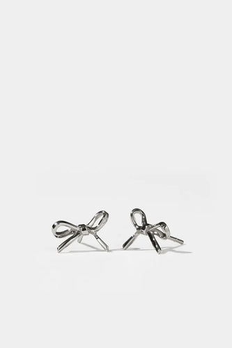 Meadowlark - Bow Stud Earrings Small, Sterling Silver