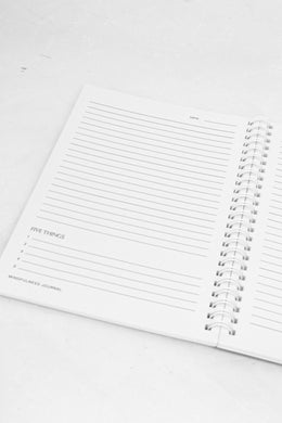 Crushes - Mindfulness Journal, Blue/Maroon