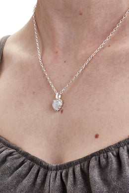 Stolen Girlfriends Club Jewellery - Love Claw Necklace, Moonstone/Silver