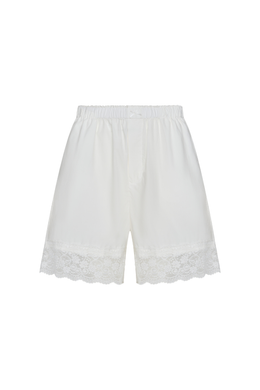 Commonplace - Night Night Lace Short, White