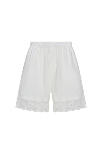 Commonplace - Night Night Lace Short, White