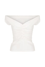 Dominique Healy - Niveah Tee, Off-White Rib