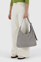 Baggu - Nylon Shoulder Bag, Black White Gingham