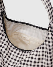 Baggu - Nylon Shoulder Bag, Black White Gingham