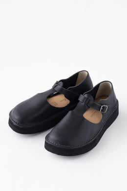 Organic Handloom - Guna Platform Shoe, Black