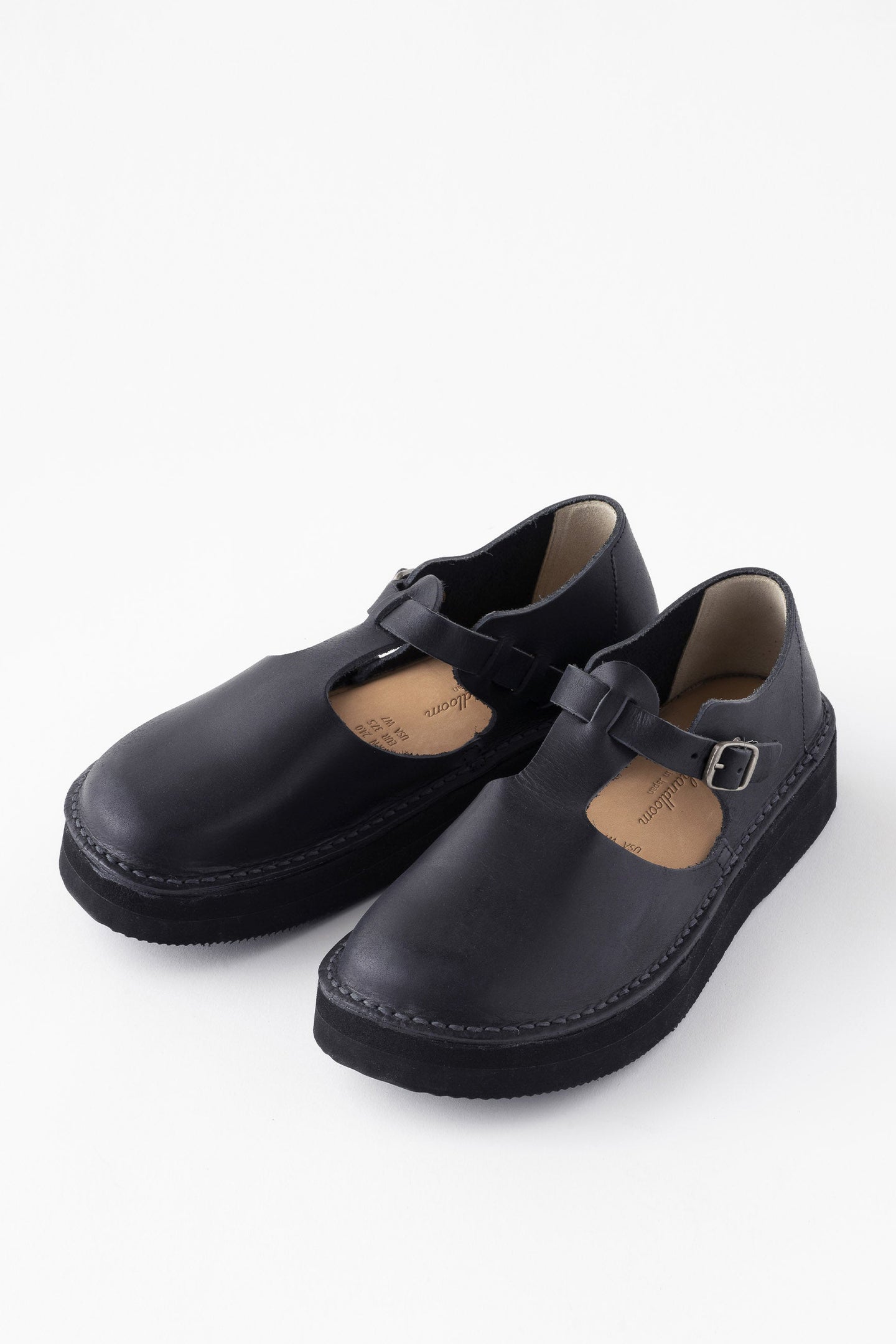 Organic Handloom - Guna Platform Shoe, Black