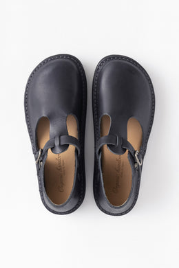Organic Handloom - Guna Platform Shoe, Black
