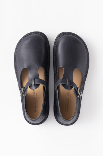 Organic Handloom - Guna Platform Shoe, Black