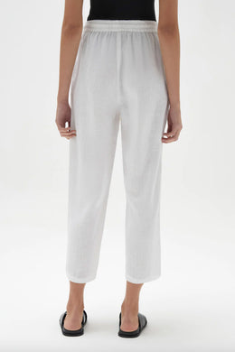 Assembly Label - Ami Linen Pant, White