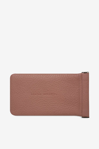 Status Anxiety - Keepsake Sunglasses Pouch, Dusty Rose