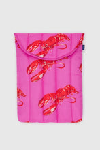 Baggu - Puffy Laptop Sleeve 13"/14”, Pink Lobster